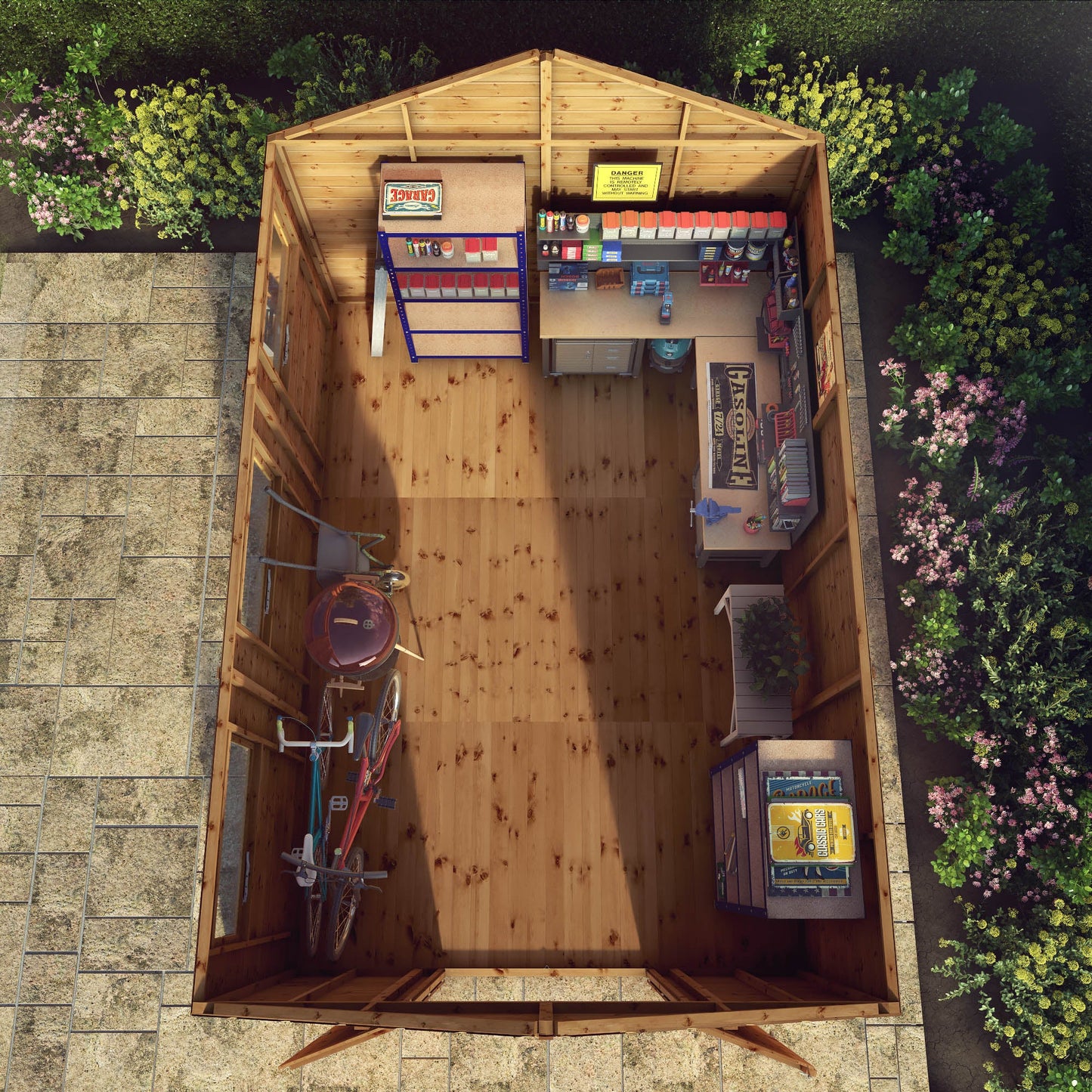 Mercia 15x10 Premium Shiplap Apex Workshop