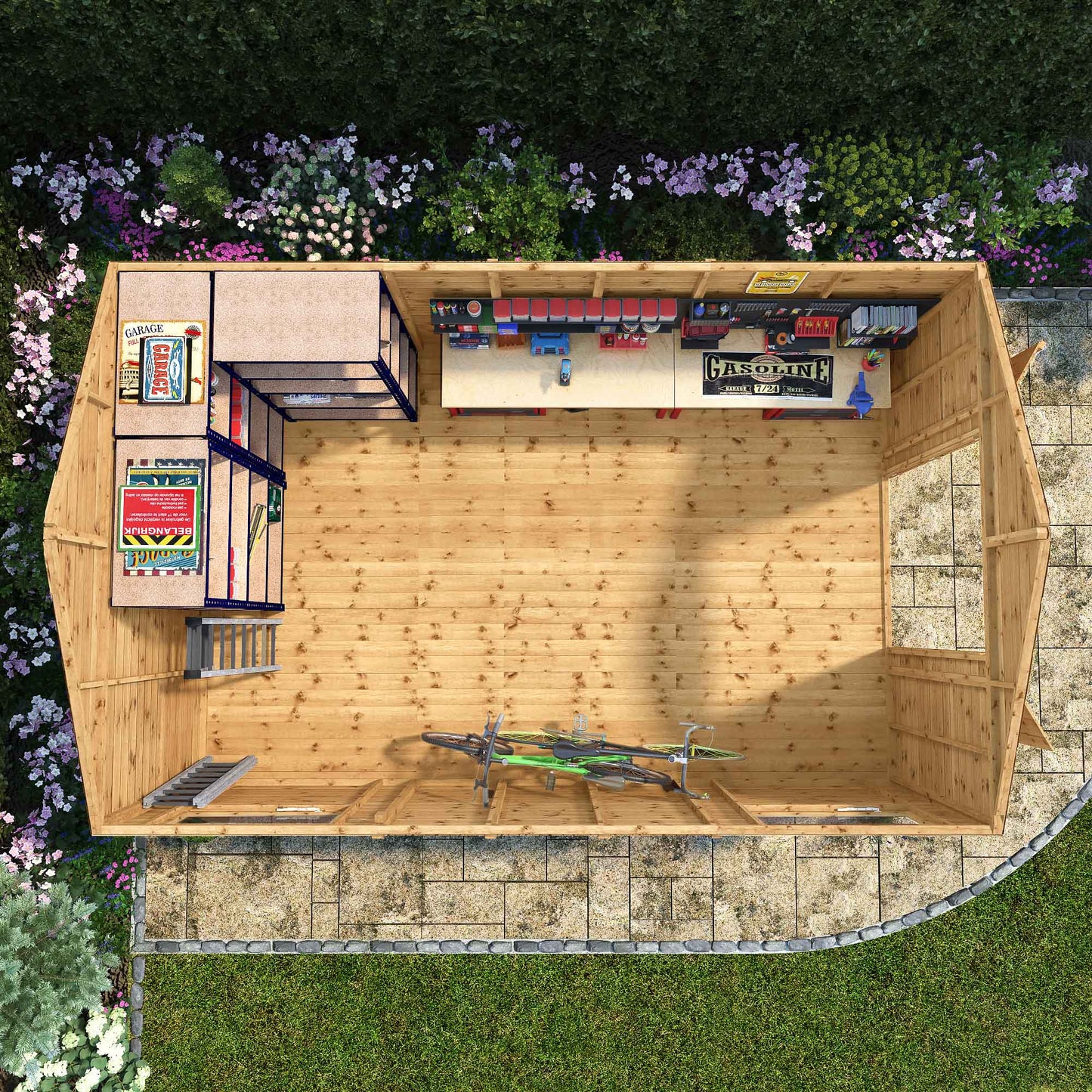 Mercia 16x10 Premium Shiplap Apex Workshop