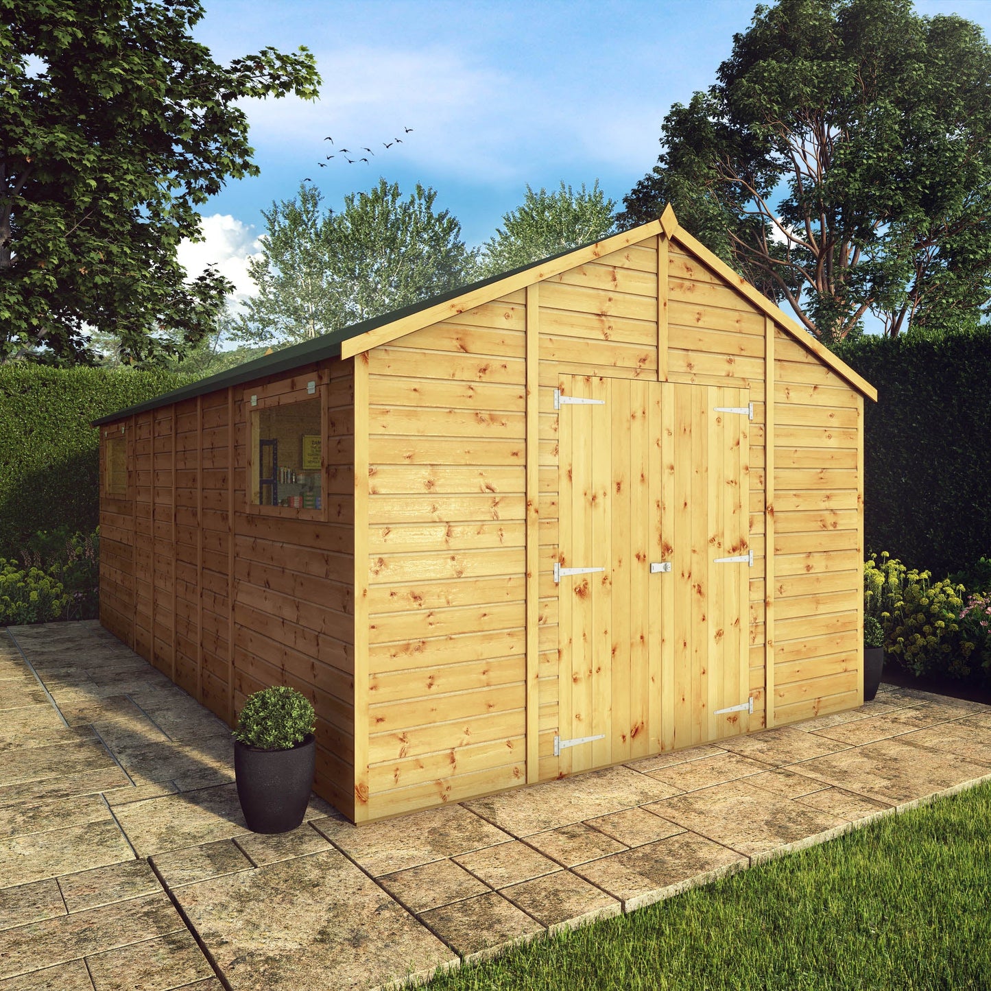 Mercia 18x10 Premium Shiplap Apex Workshop
