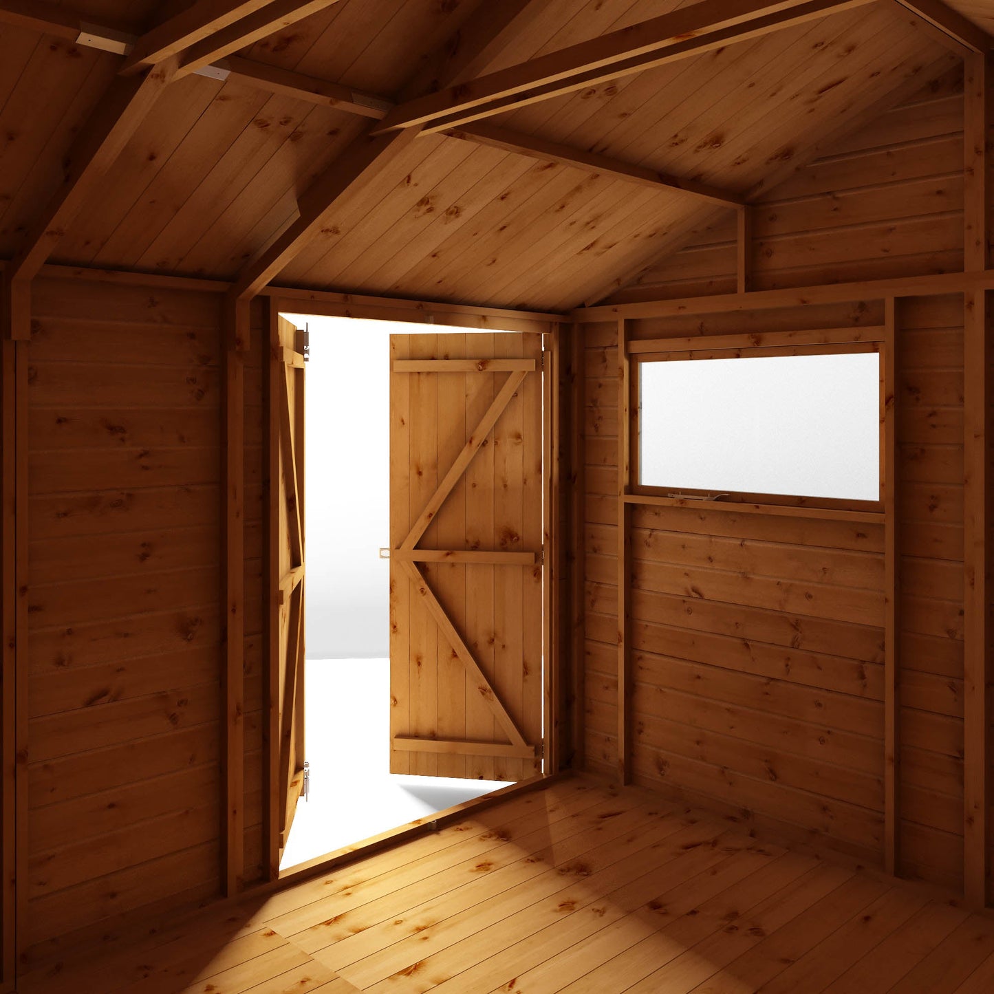 Mercia 18x10 Premium Shiplap Reverse Apex Workshop