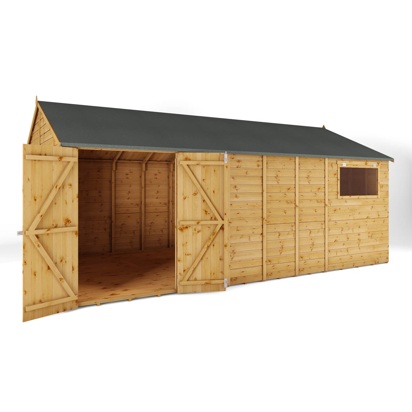 Mercia 18x10 Premium Shiplap Reverse Apex Workshop