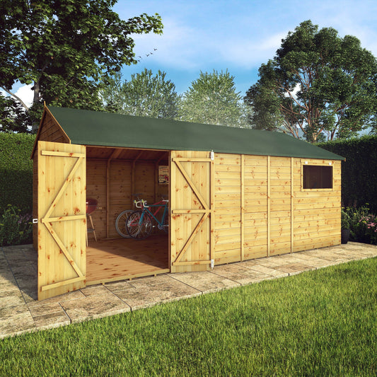 Mercia 18x10 Premium Shiplap Reverse Apex Workshop