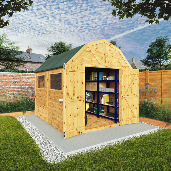 Mercia 10x8 Premium Shiplap Dutch Barn