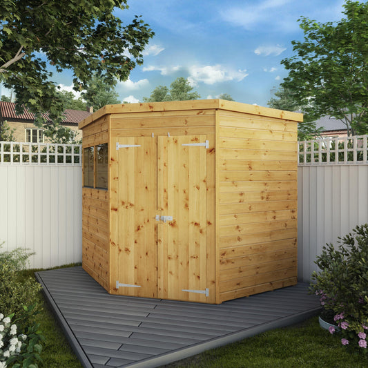 Mercia 7x7 Shiplap Corner Shed