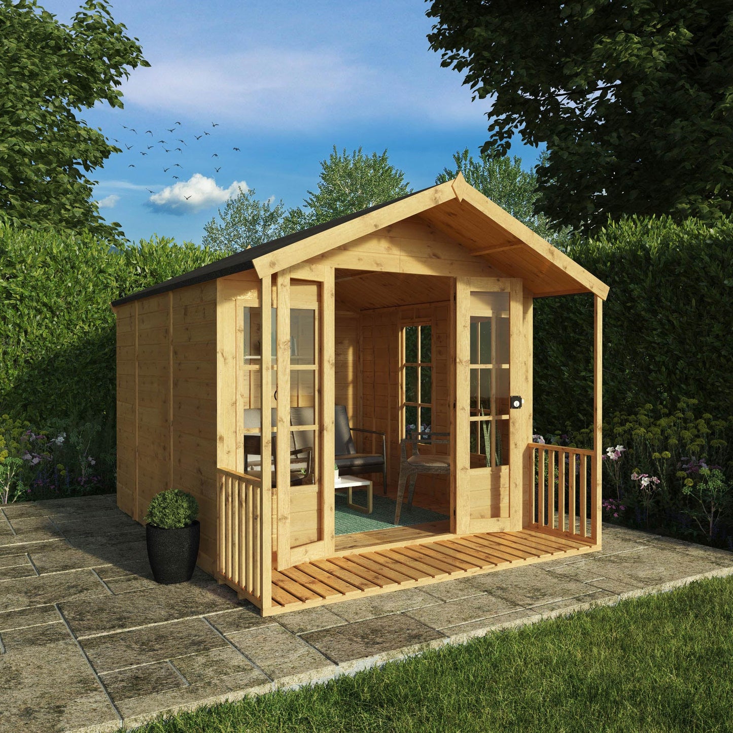 Mercia 10x8 Premium Wessex Summerhouse