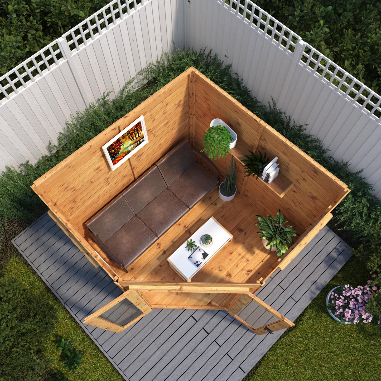 Mercia 7x7 Premium Corner Summerhouse