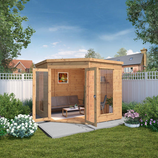 Mercia 8x8 Premium Corner Summerhouse
