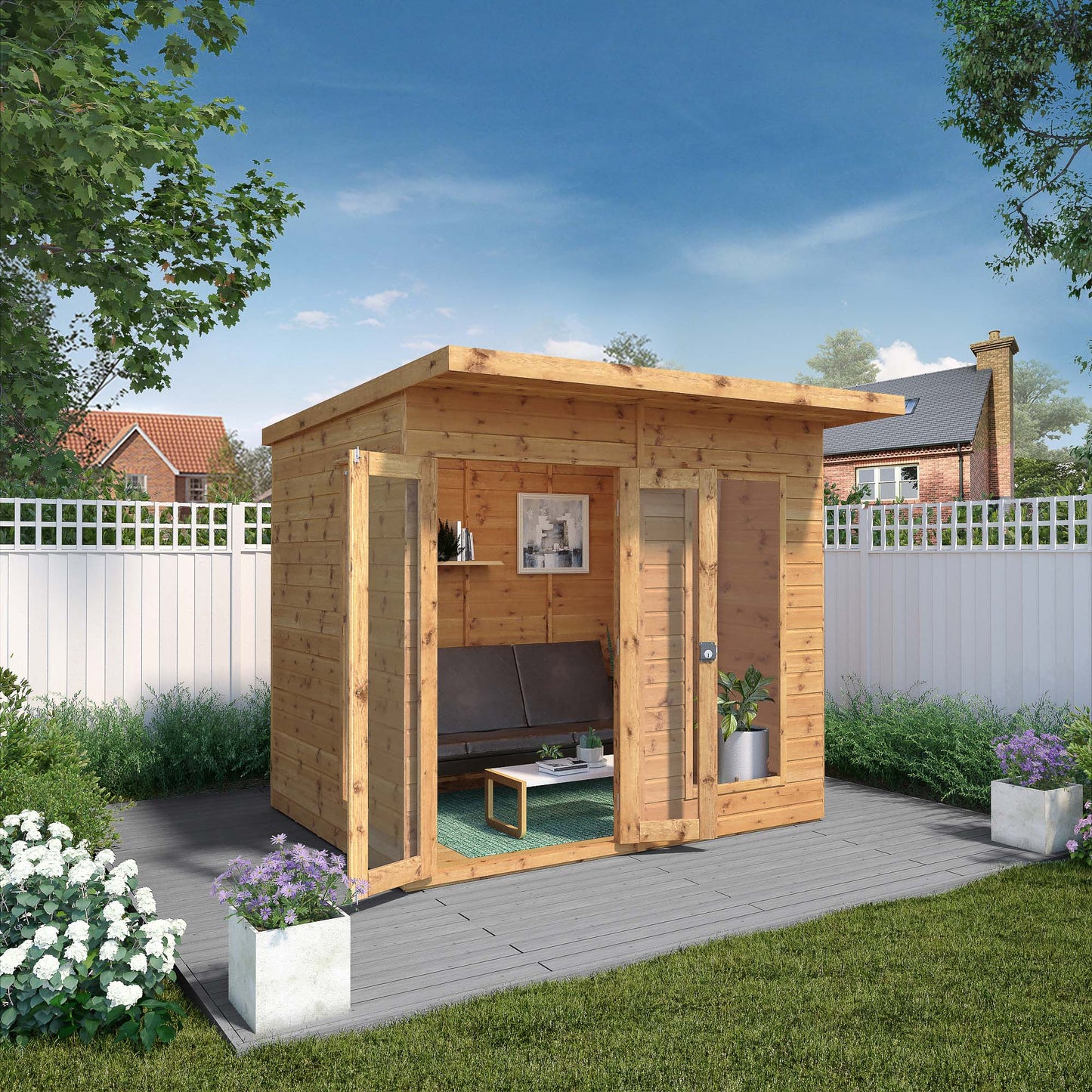 Mercia 8x6 Maine Summerhouse