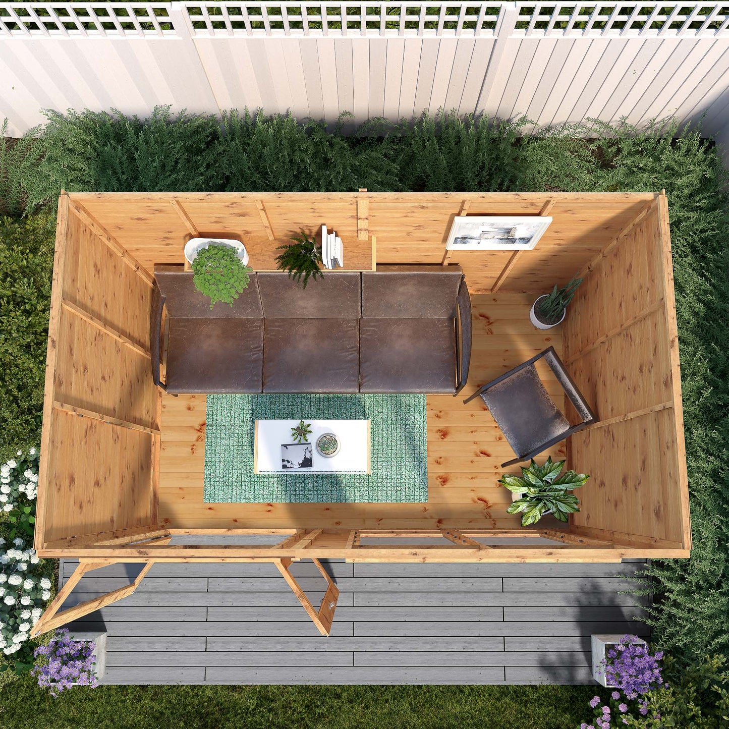 Mercia 10x6 Maine Pent Summerhouse