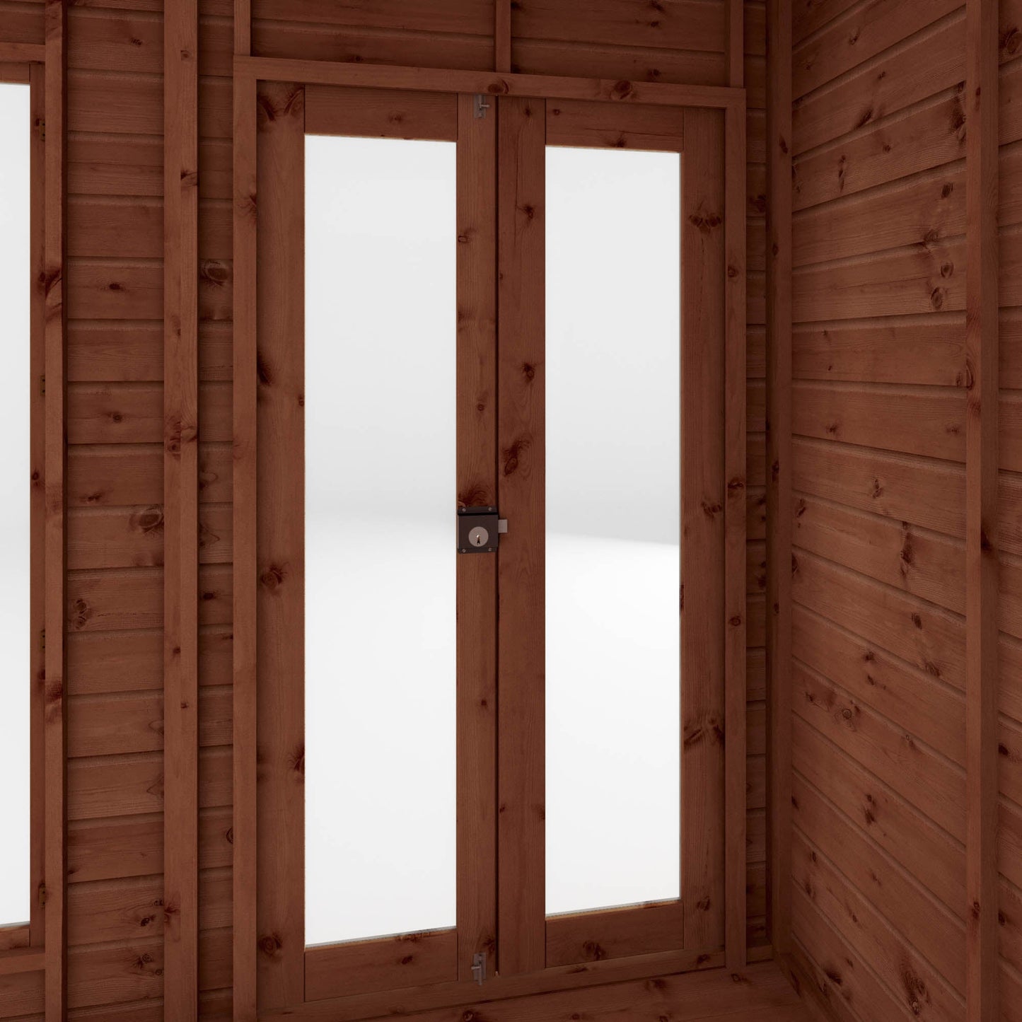 Mercia 14x6 Maine Pent Summerhouse With Side Shed