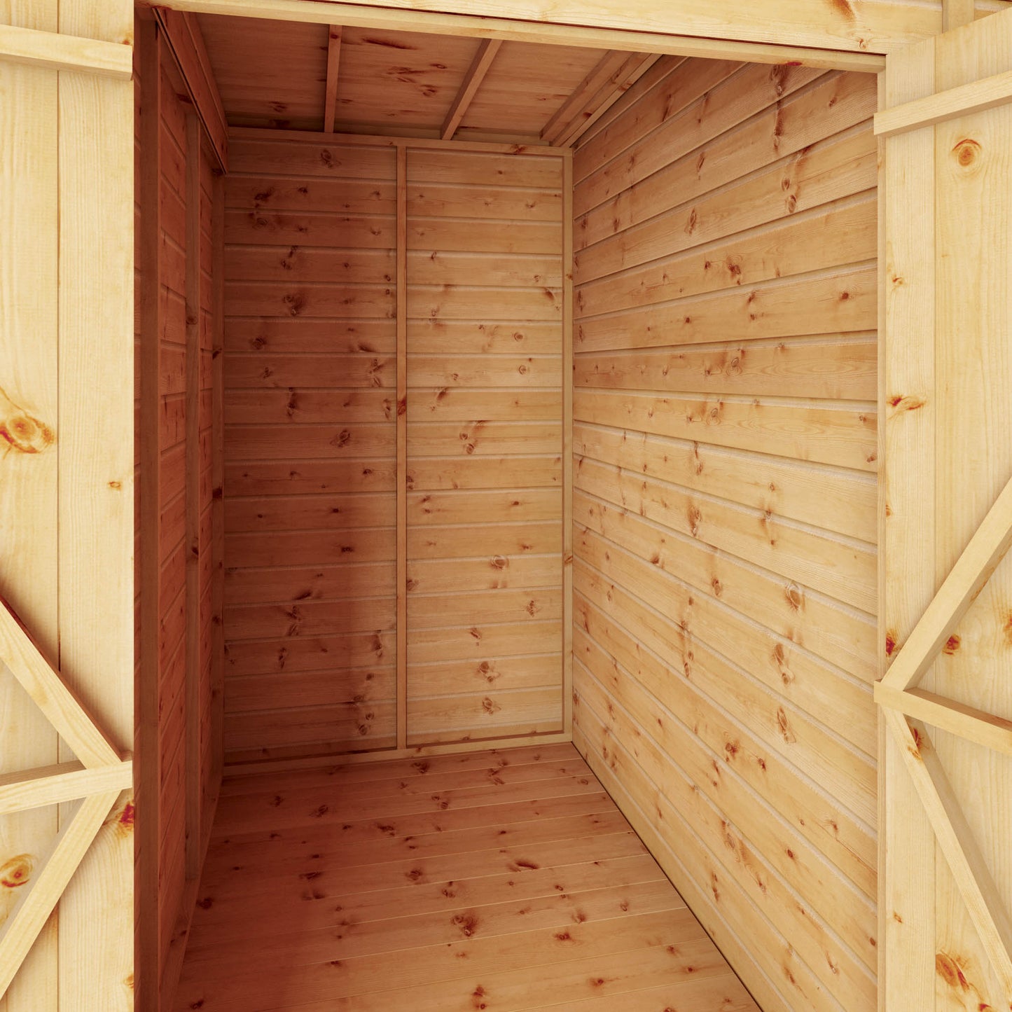 Mercia 14x6 Maine Pent Summerhouse With Side Shed