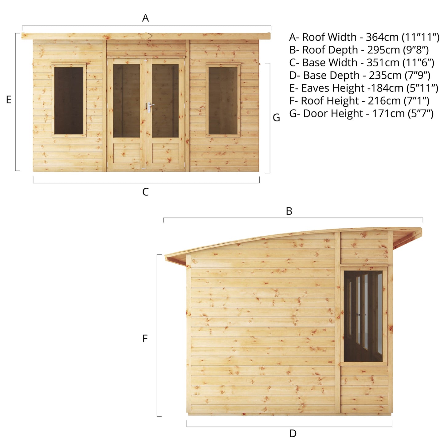 Mercia 12x8 Premium Helios Summerhouse