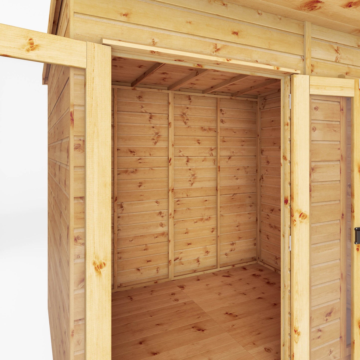 Mercia 16x6 Maine Pent Summerhouse With Patio Area