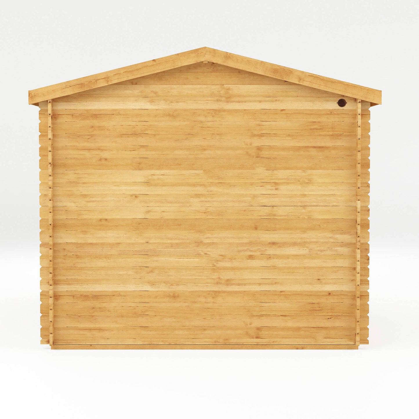 Mercia 5m x 3m Corner Lodge Log Cabin With Side Shed - (28mm - 44mm Logs)