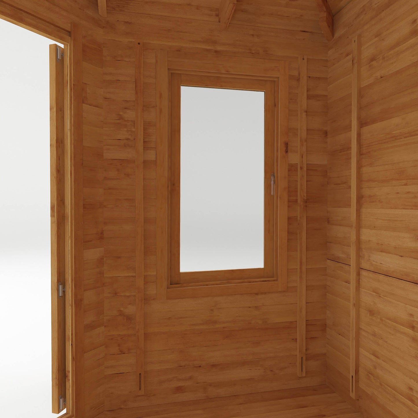 Mercia 5m x 3m Corner Lodge Log Cabin - (28mm - 44mm Logs)