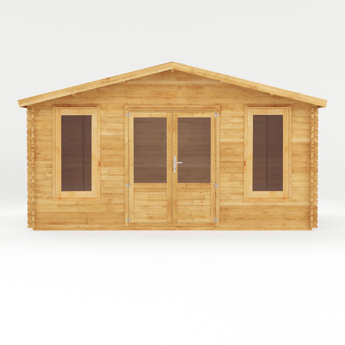 Mercia 5m x 3m Retreat Log Cabin - (28mm - 44mm Logs)