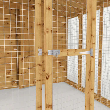 Mercia 10 x 6 Shiplap Apex Dog Kennel & Run