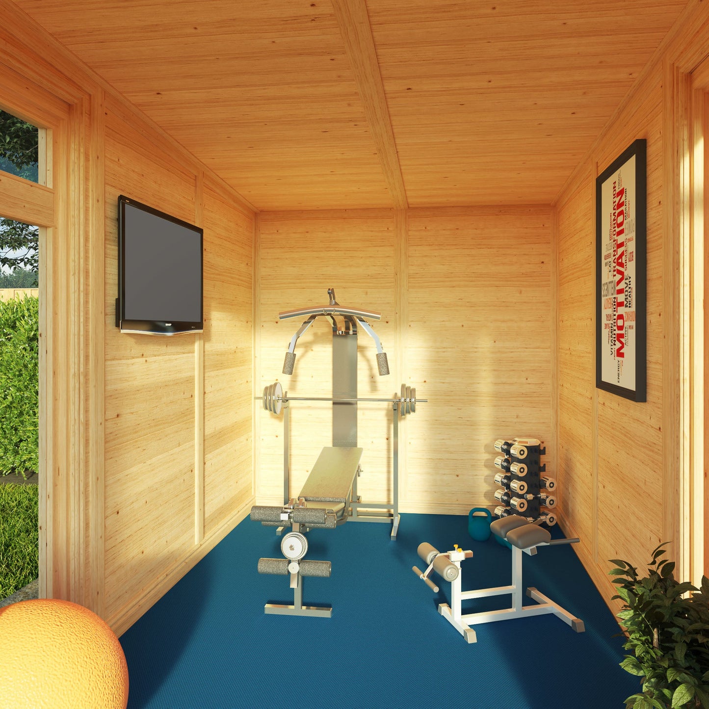 Mercia 2m x 3m(D) Insulated Garden Room