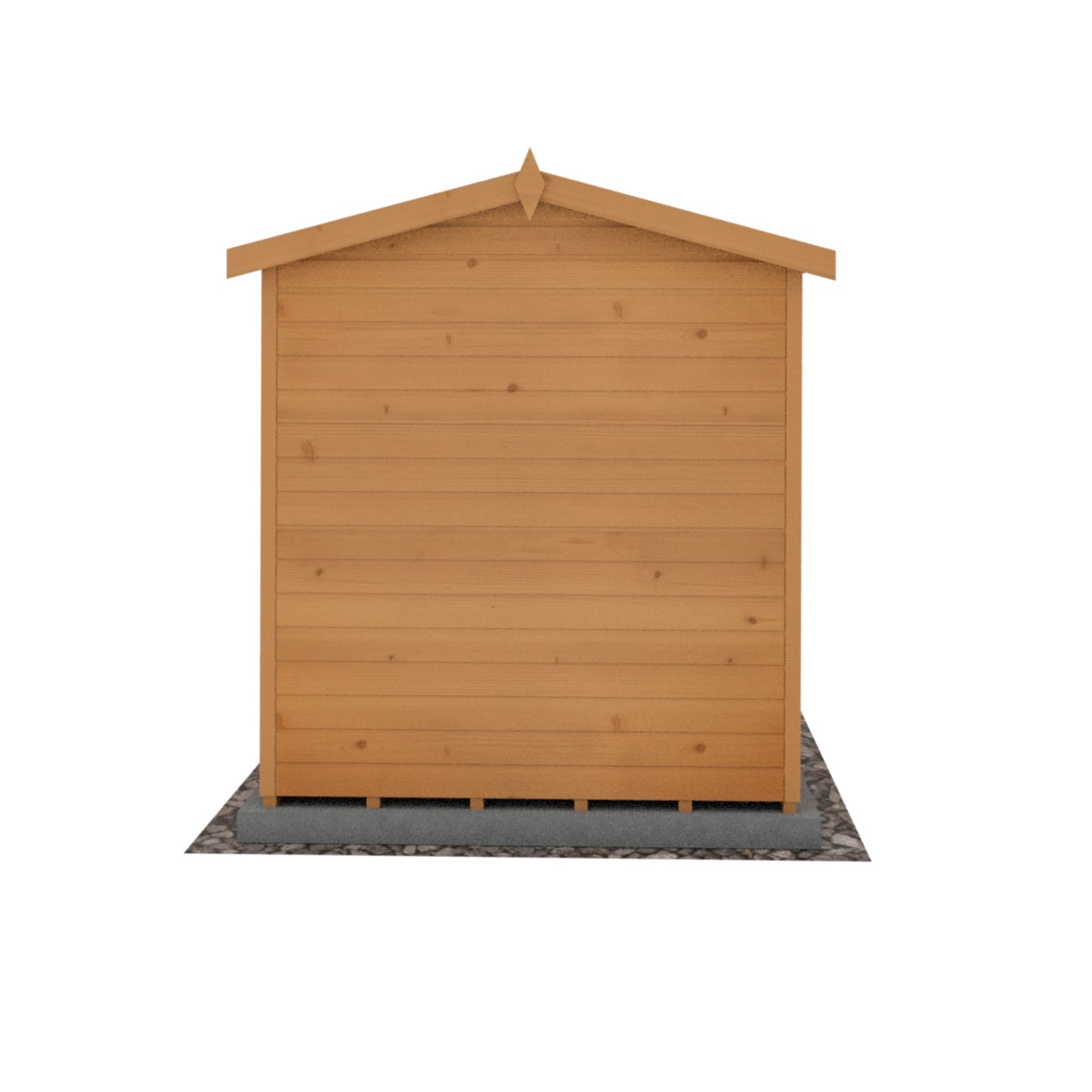 Shire Suffolk 10x6 Single Door Shiplap Style D