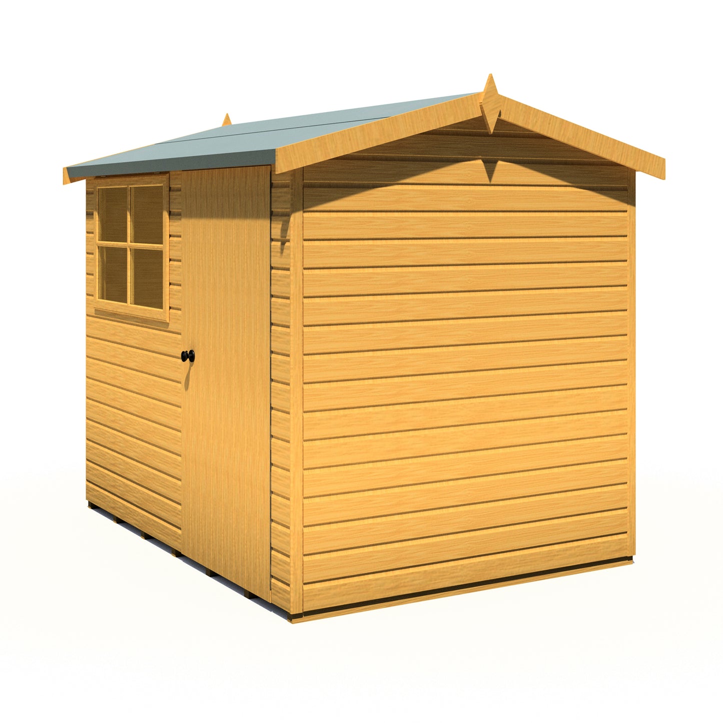 Shire Suffolk 8x6 Single Door Shiplap Style C
