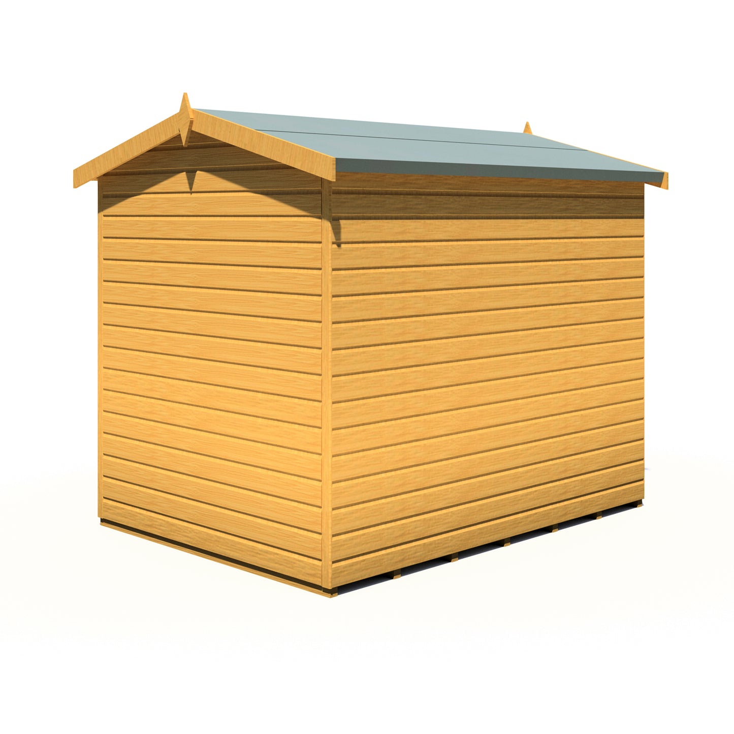 Shire Suffolk 8x6 Single Door Loglap Style D