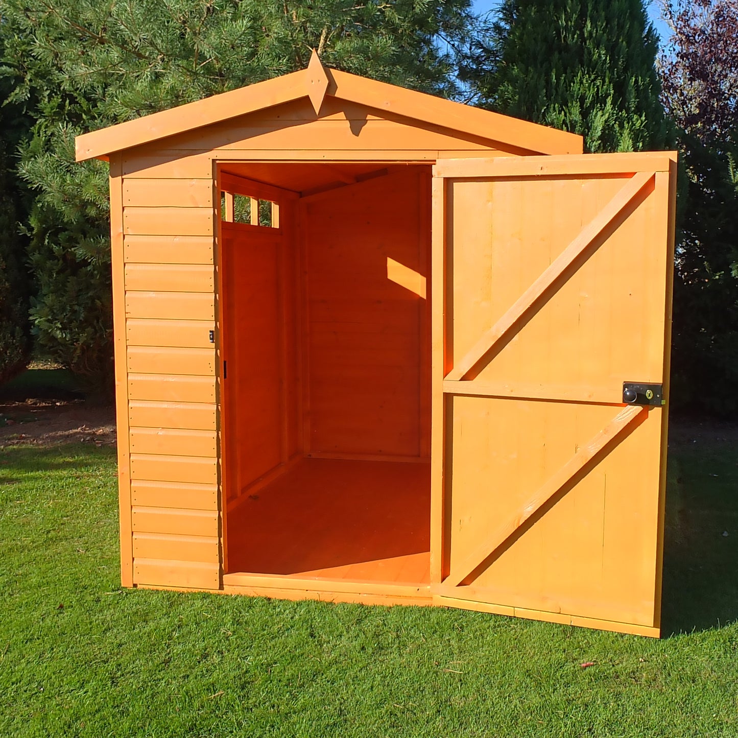 Shire Security Apex 8x6 Single Door Shiplap