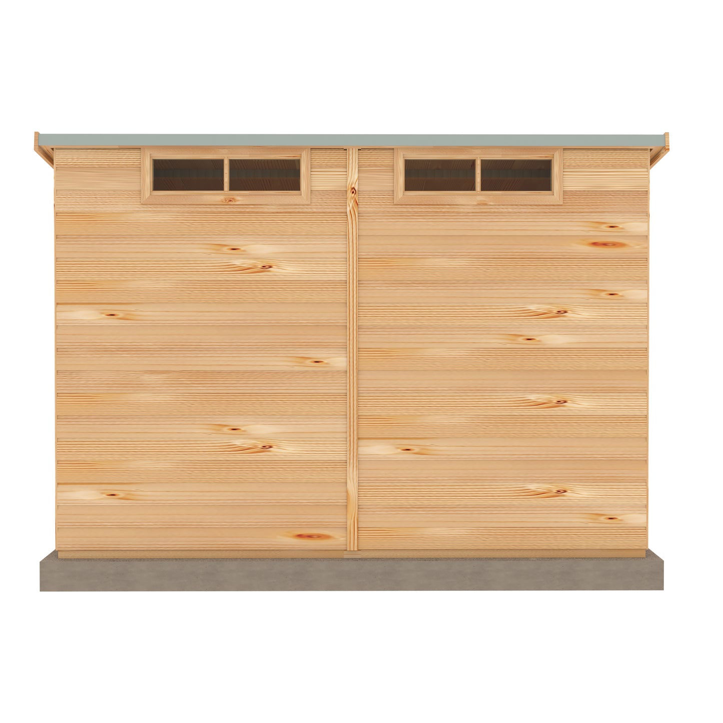 Shire Security Pent 10x6 Single Door Shiplap