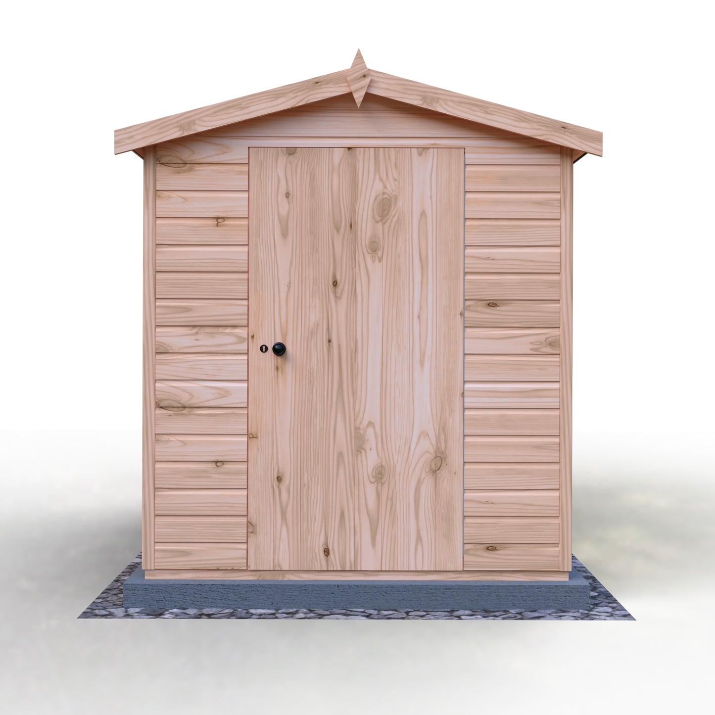 Shire Security Apex 8x6 Single Door Shiplap