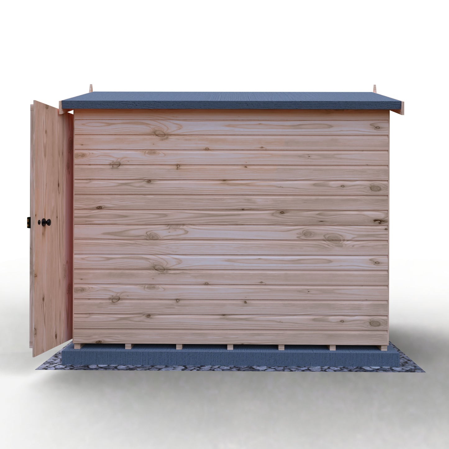 Shire Security Apex 8x6 Single Door Shiplap