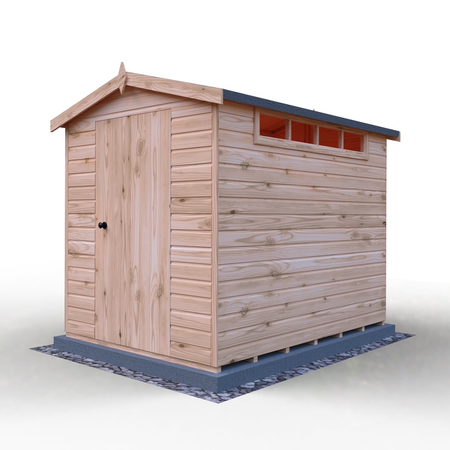 Shire Security Apex 8x6 Single Door Shiplap
