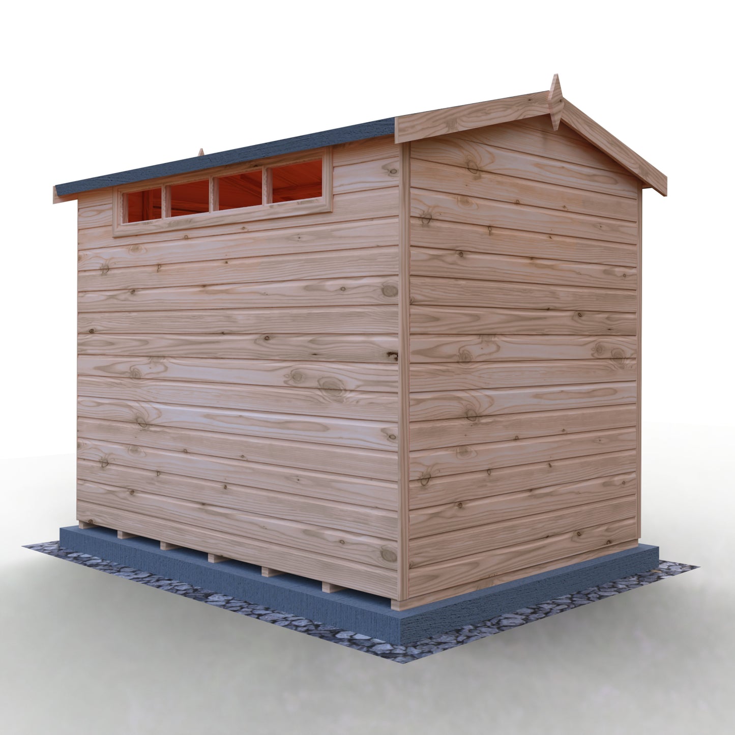 Shire Security Apex 8x6 Single Door Shiplap