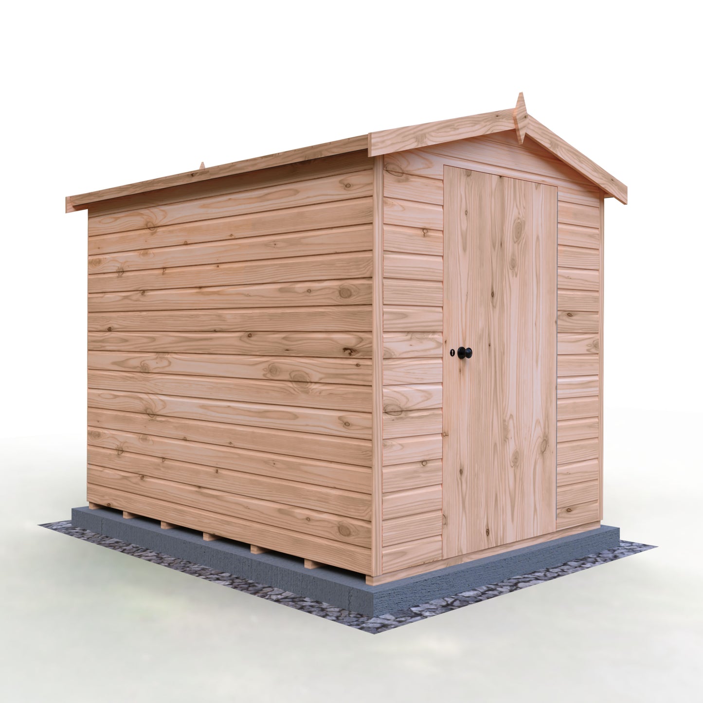Shire Security Apex 8x6 Single Door Shiplap