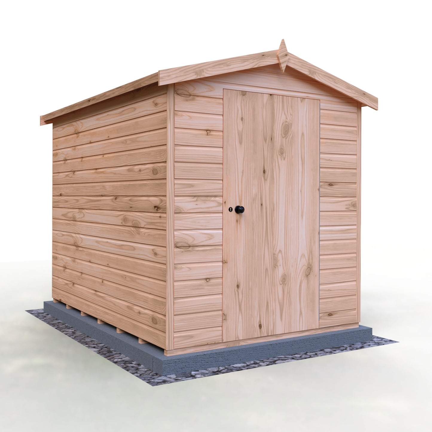 Shire Security Apex 8x6 Single Door Shiplap