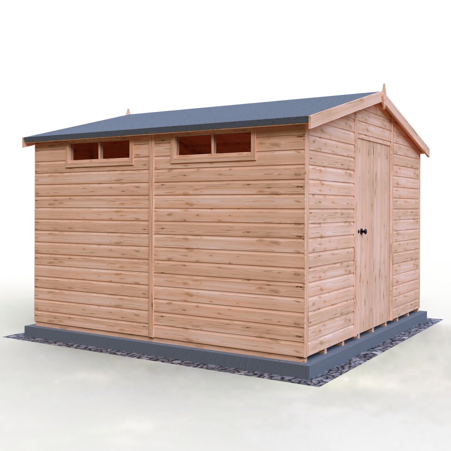 Shire Security Apex 10x10 Single Door Shiplap