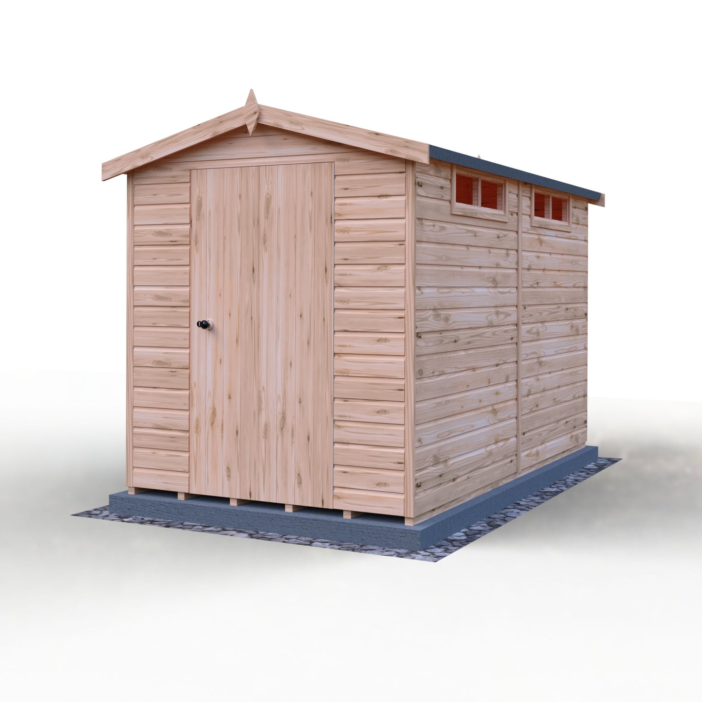 Shire Security Apex 10x6 Single Door Shiplap