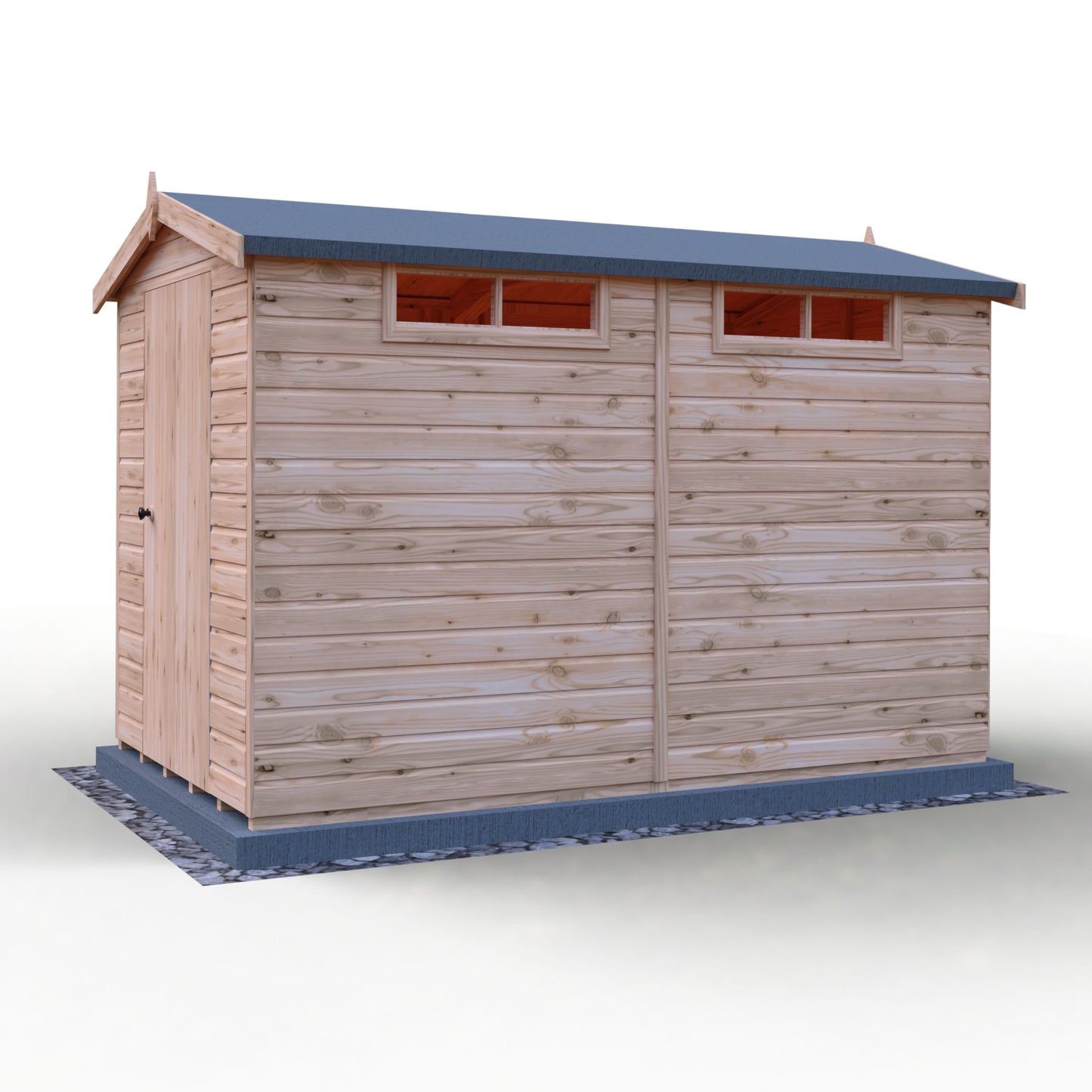 Shire Security Apex 10x6 Single Door Shiplap
