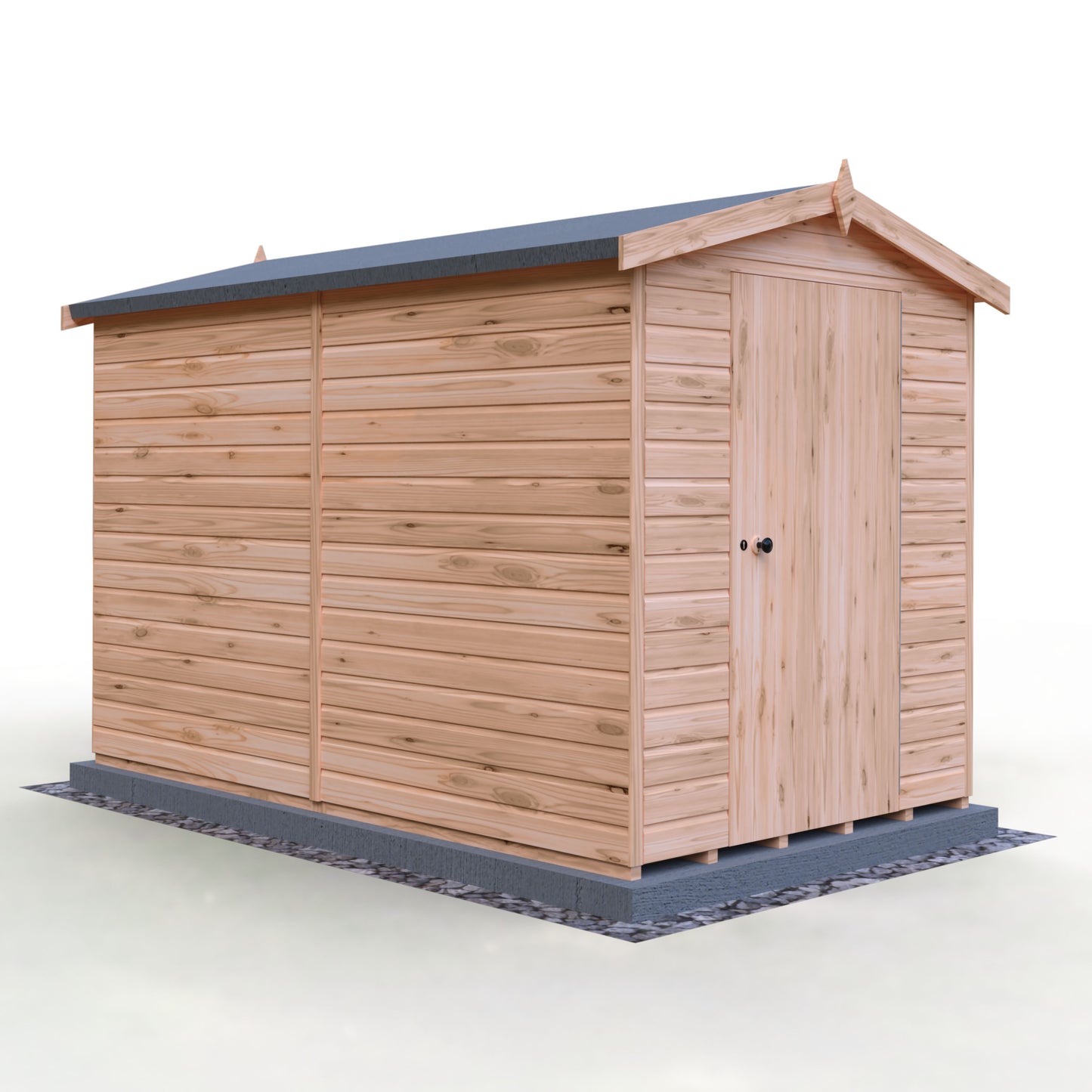 Shire Security Apex 10x6 Single Door Shiplap