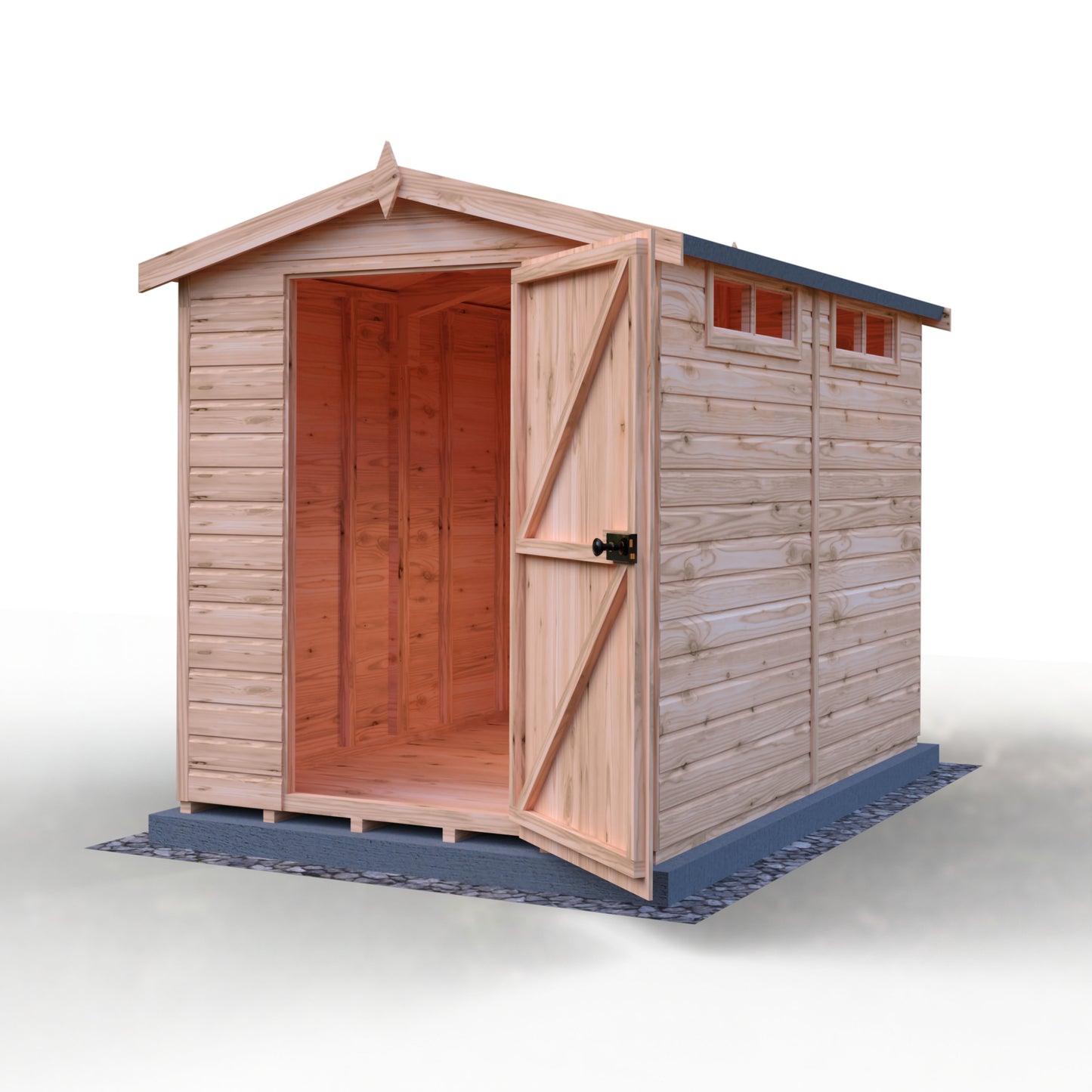 Shire Security Apex 9x6 Single Door Shiplap