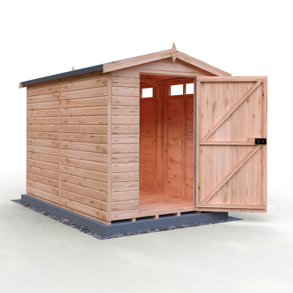 Shire Security Apex 9x6 Single Door Loglap