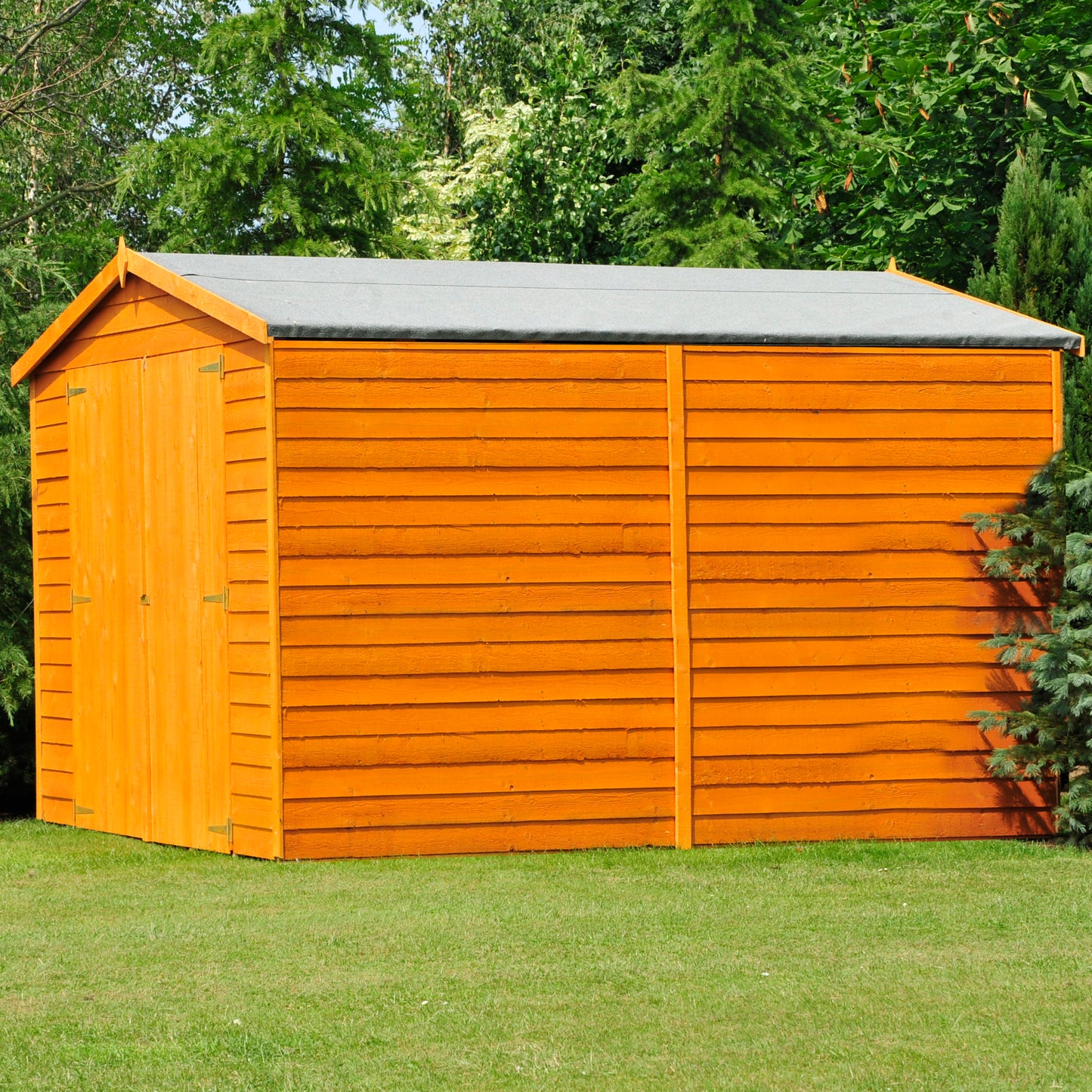 Shire Overlap Double Door No windows 10x10 D/D