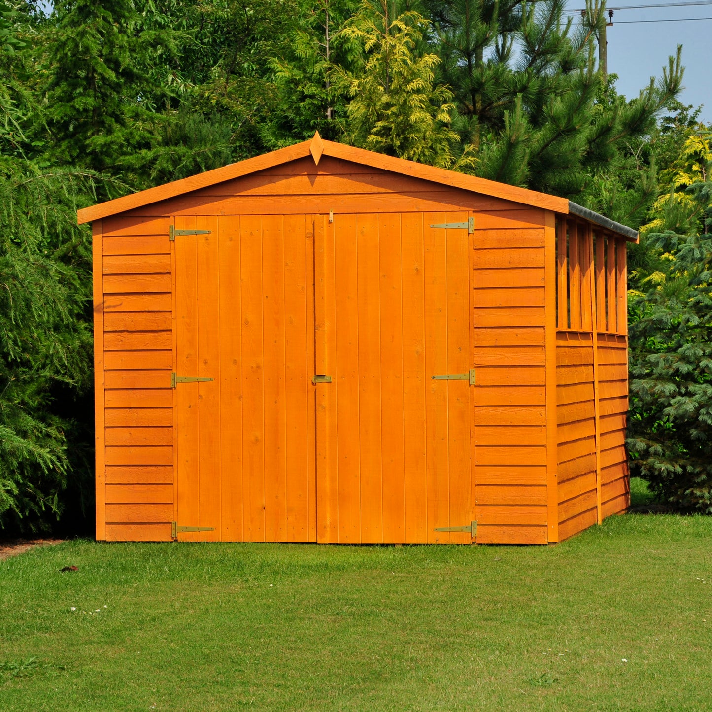 Shire Overlap Double Door 10x10 D/D
