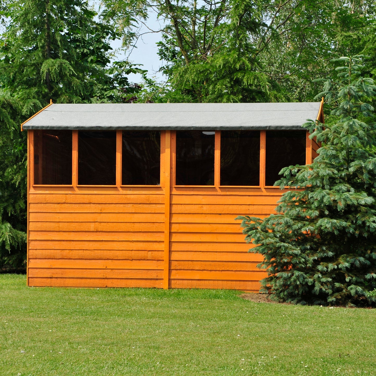 Shire Overlap Double Door Apex 10x6 D/D
