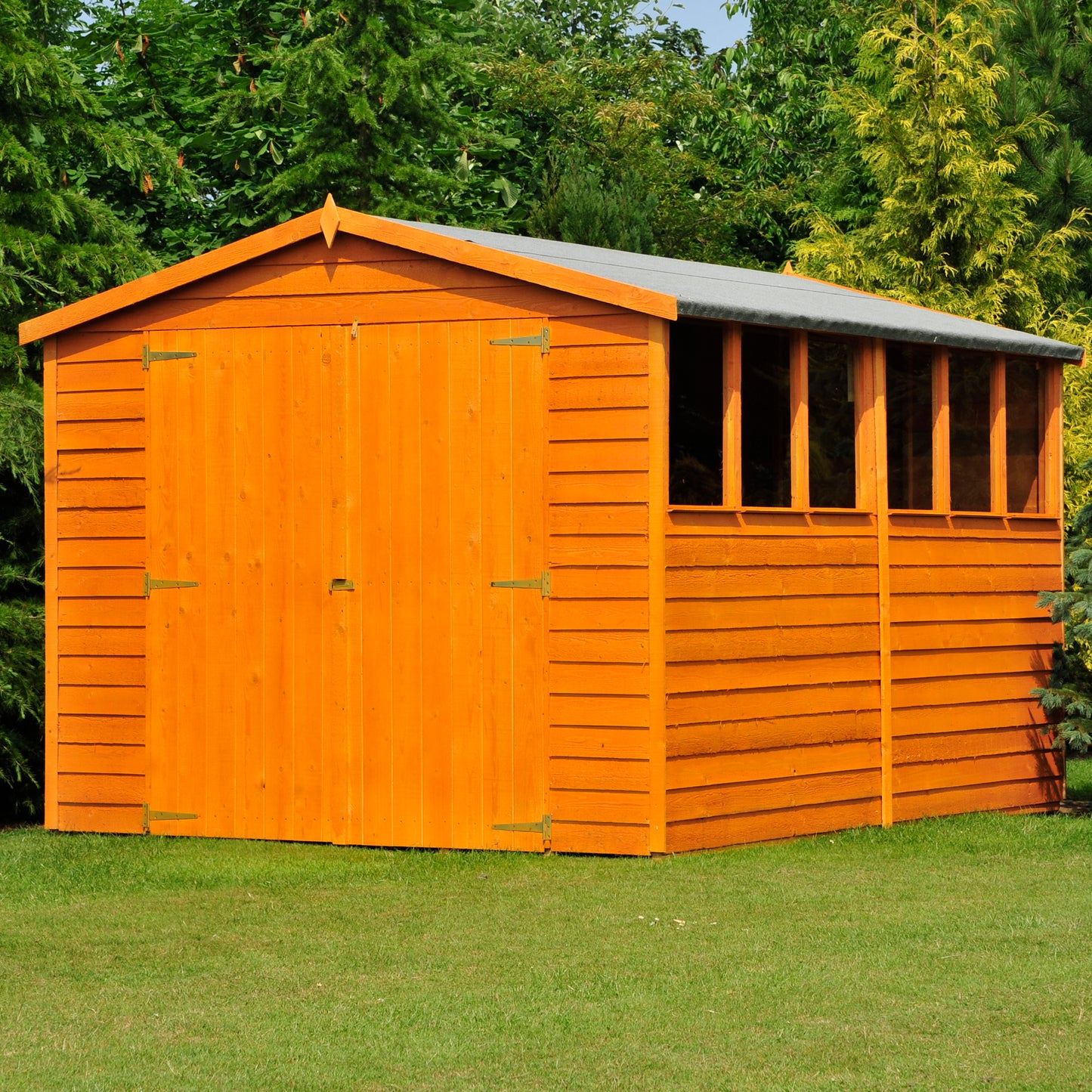 Shire Overlap Double Door 10x8 D/D