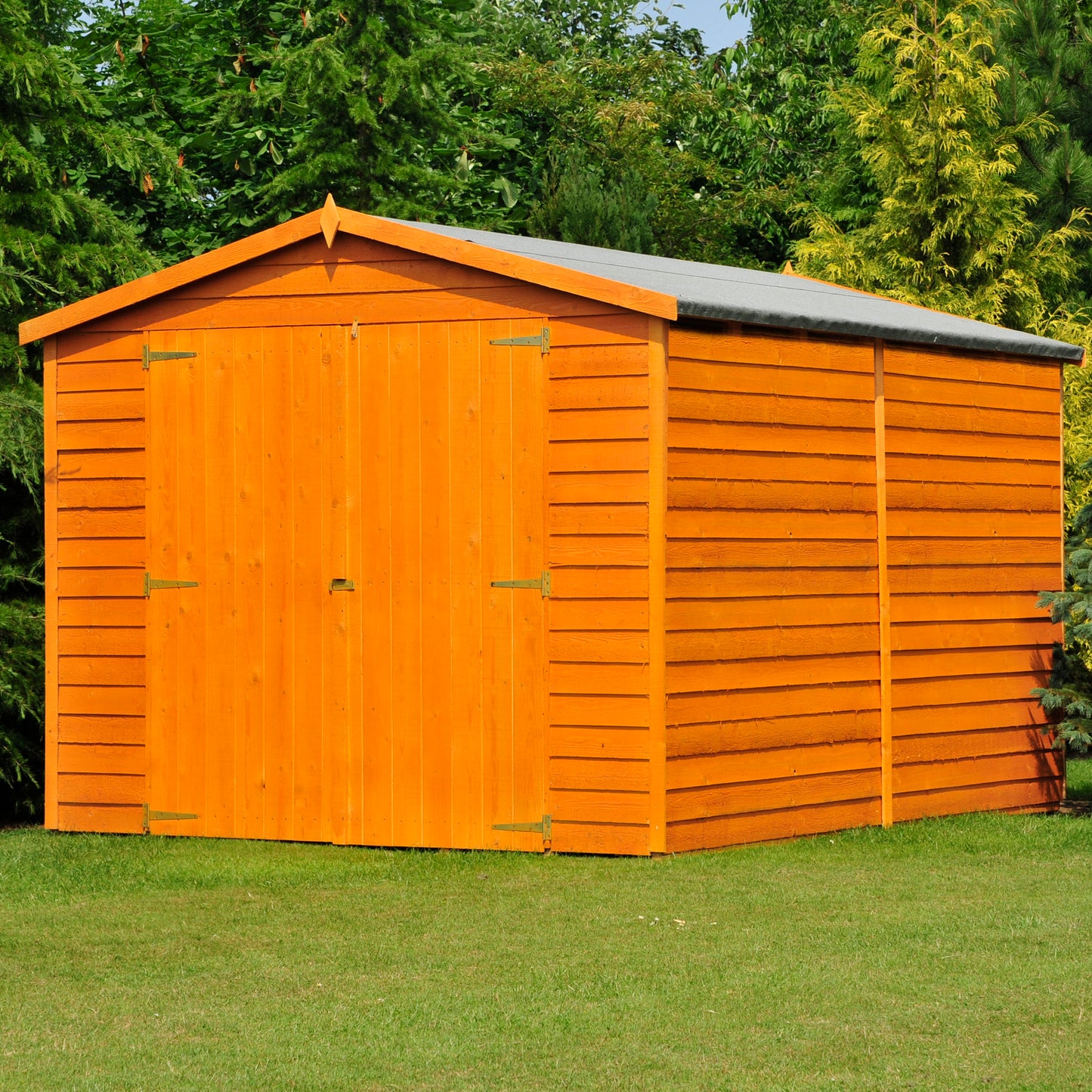 Shire Overlap Double Door No windows 12x8 D/D