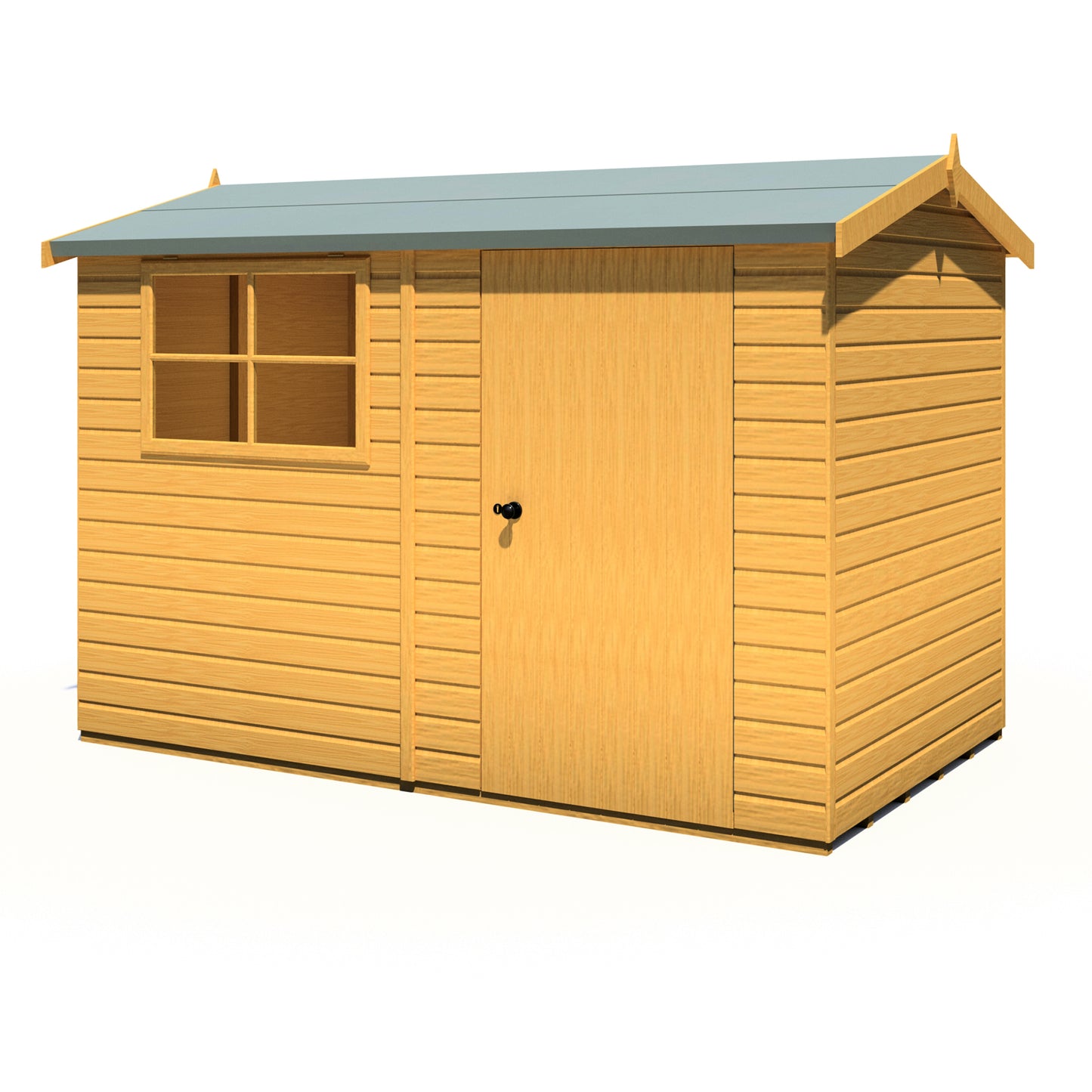 Shire Suffolk 10x6 Single Door Loglap Style C