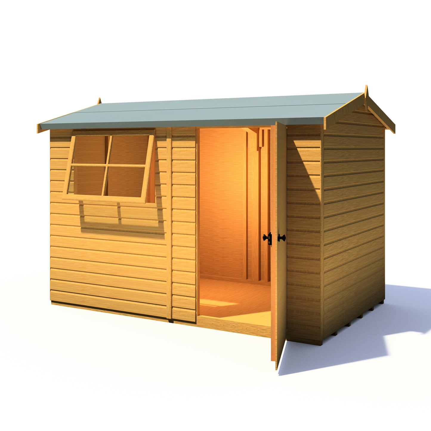 Shire Suffolk 10x6 Single Door Shiplap Style C