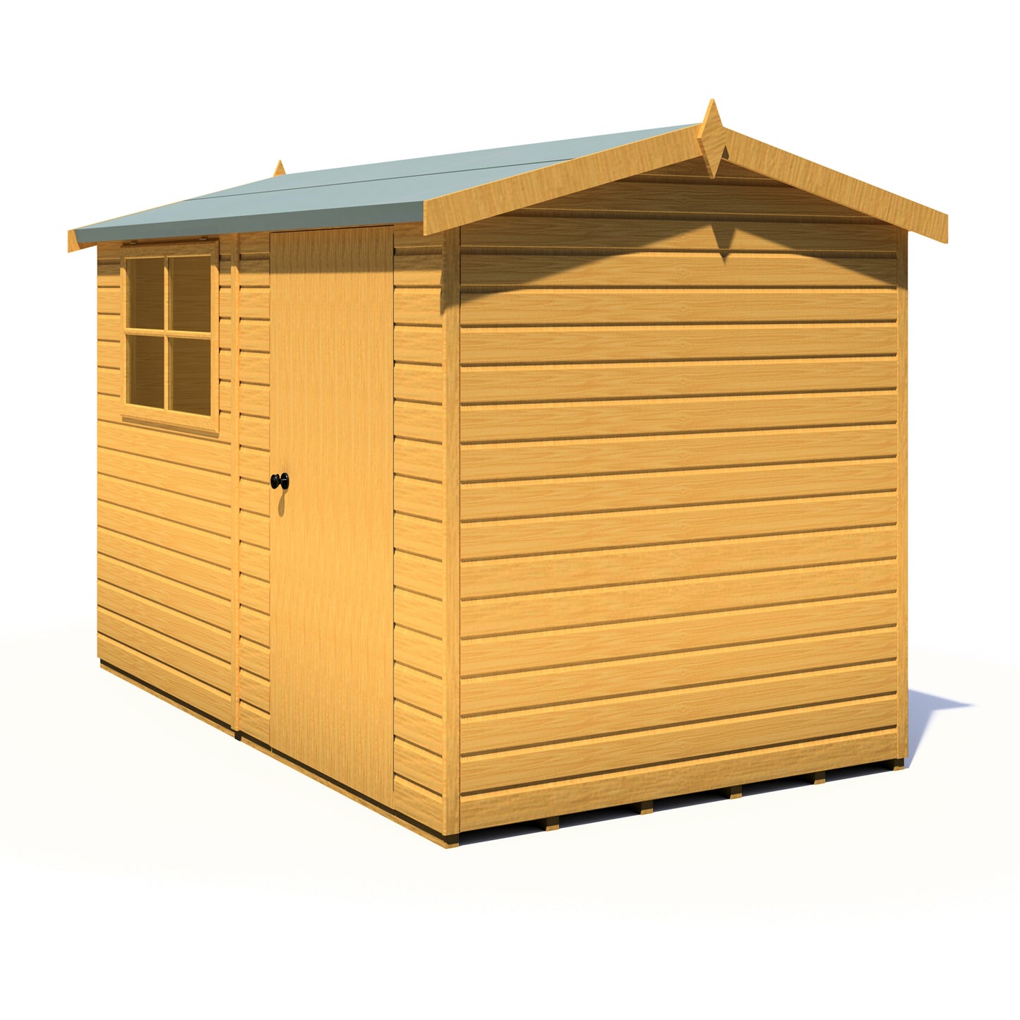 Shire Suffolk 10x6 Single Door Shiplap Style C