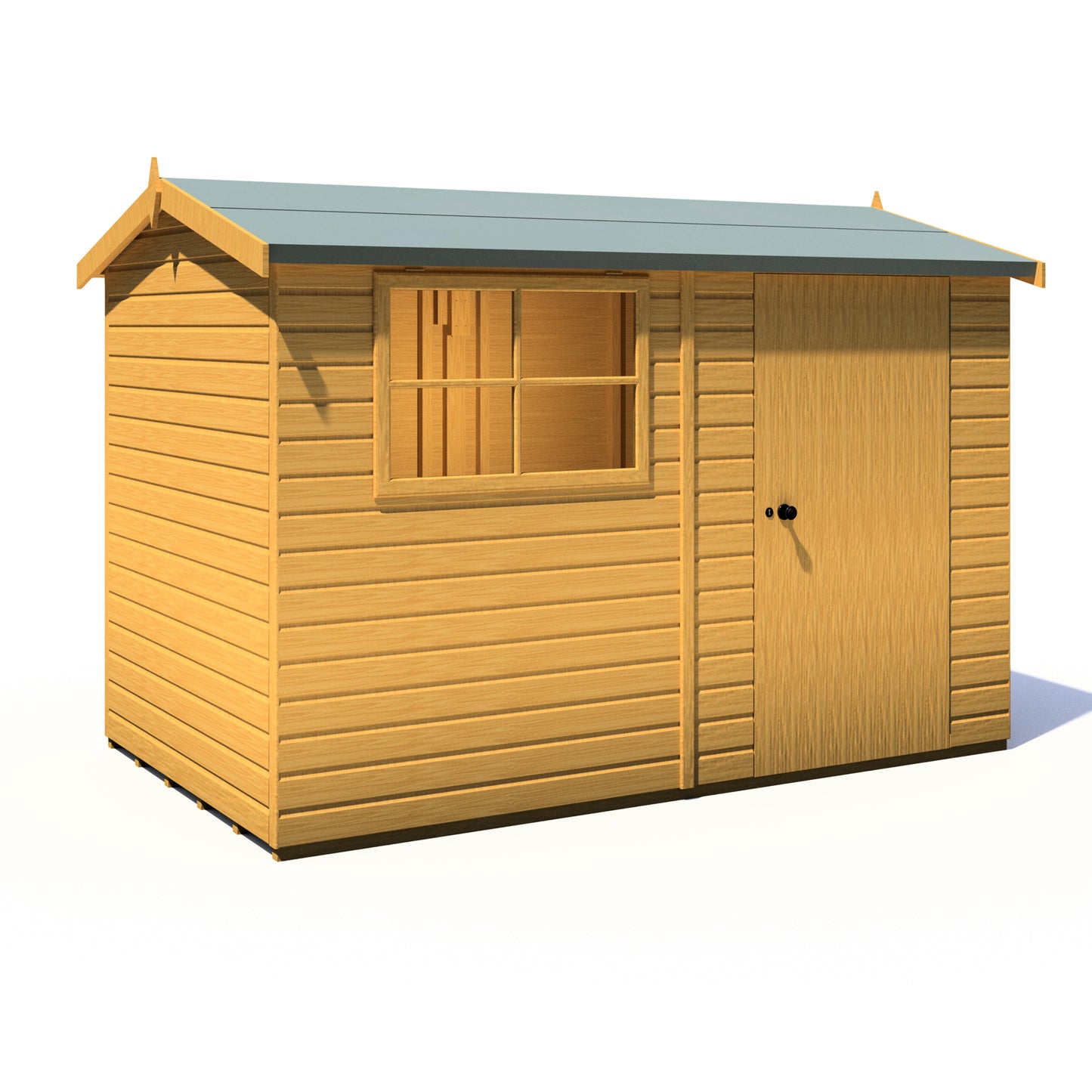 Shire Suffolk 10x6 Single Door Shiplap Style C