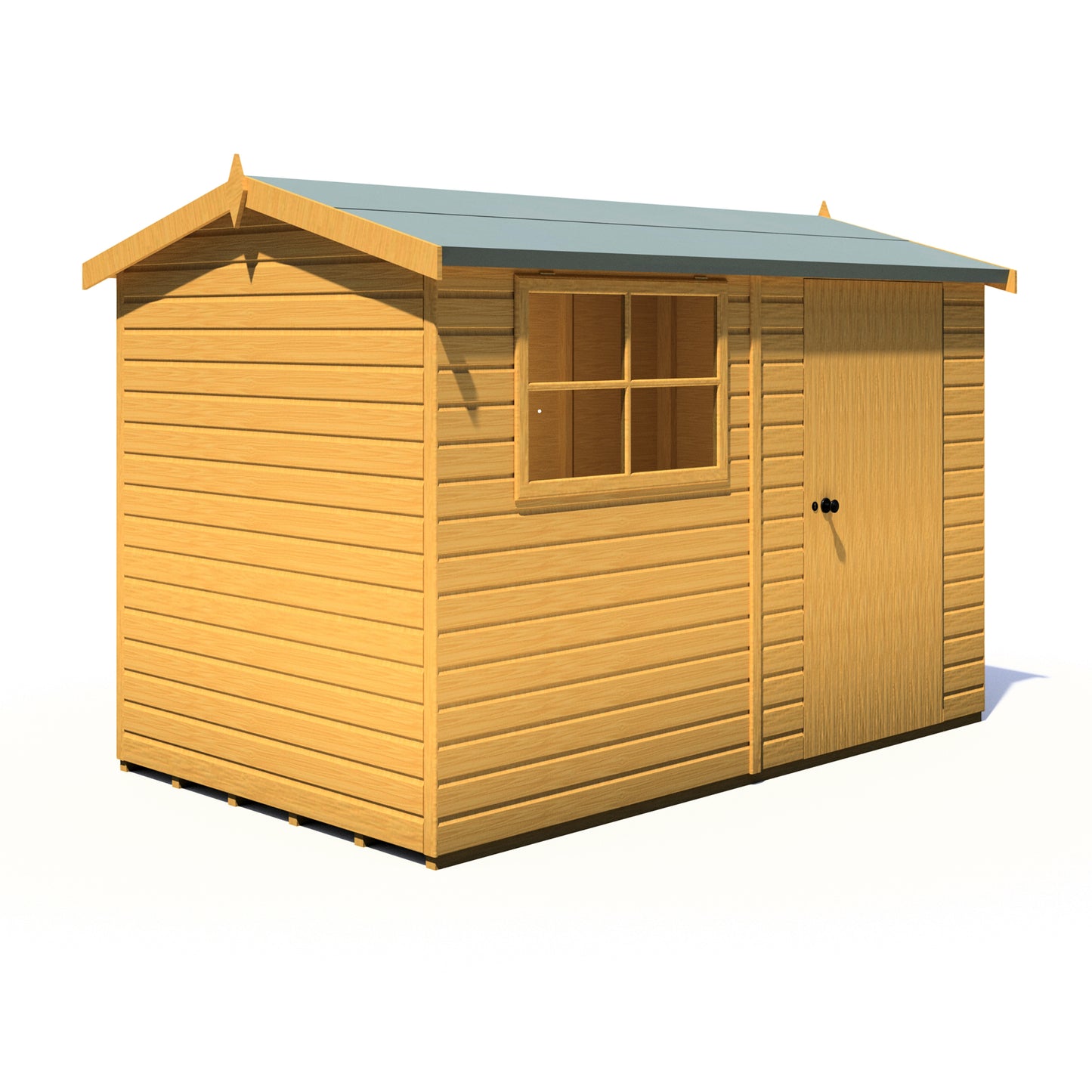 Shire Suffolk 10x6 Single Door Shiplap Style C