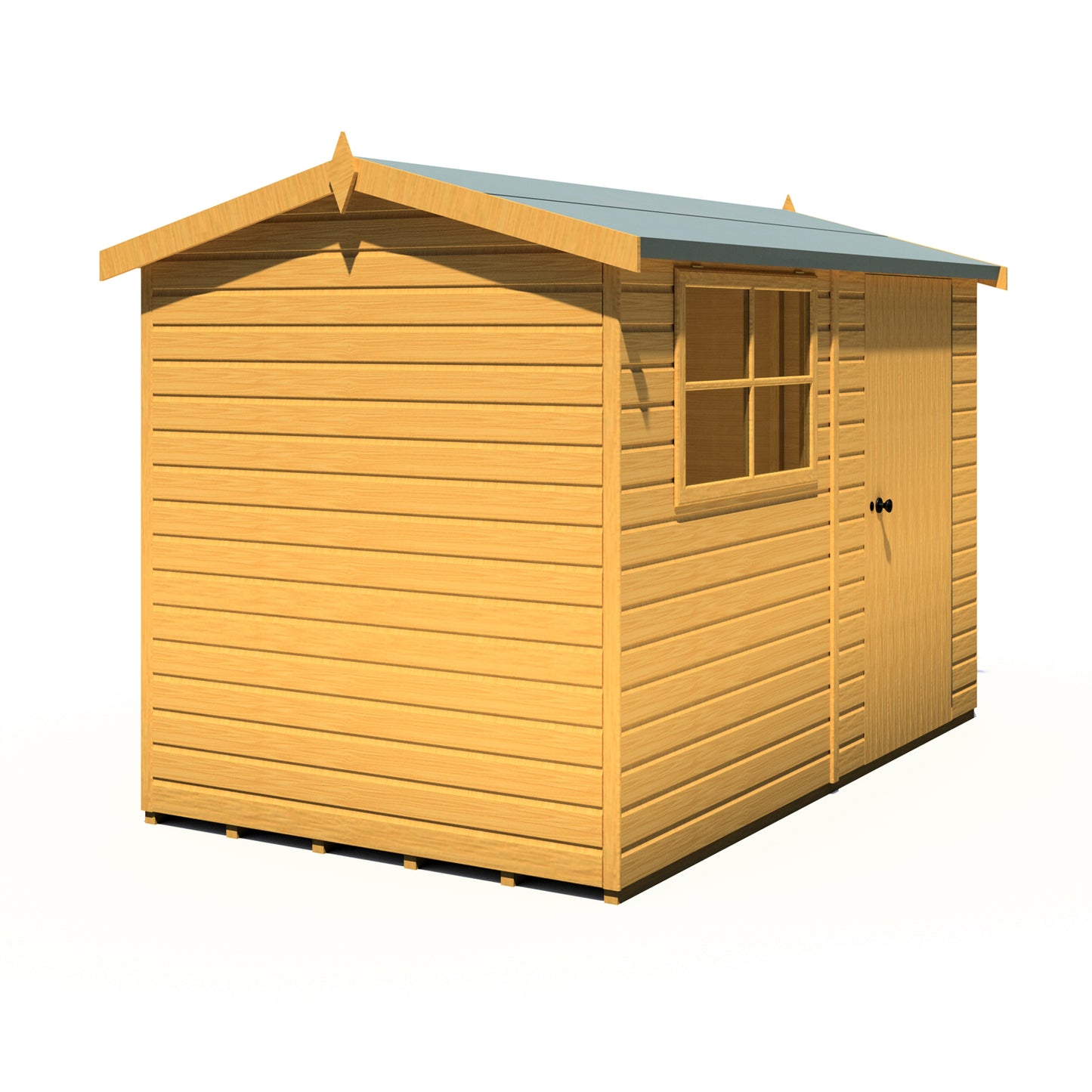 Shire Suffolk 10x6 Single Door Shiplap Style C